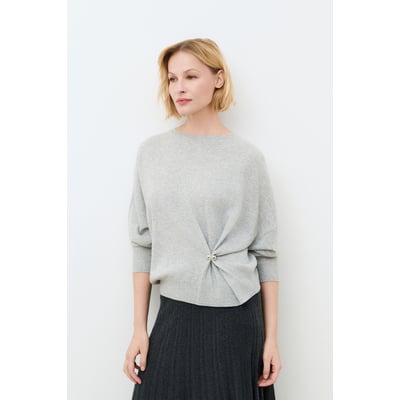 Pull ample col rond cachemire MCANDY CAROLL
