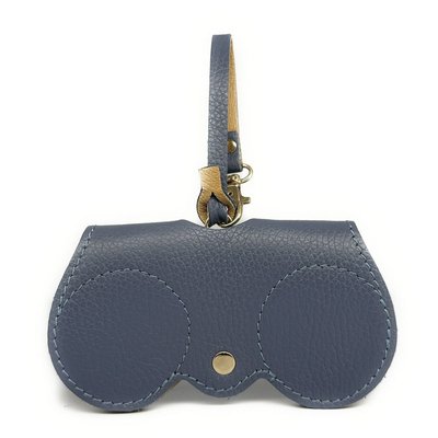 Etui à lunettes en cuir grainé PEANUT OH MY BAG