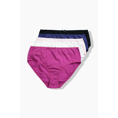 Lot de 5 culottes midi, 5 coloris différents ULLA POPKEN