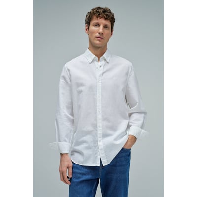 CHEMISE AVEC MÉLANGE DE LIN SALSA JEANS