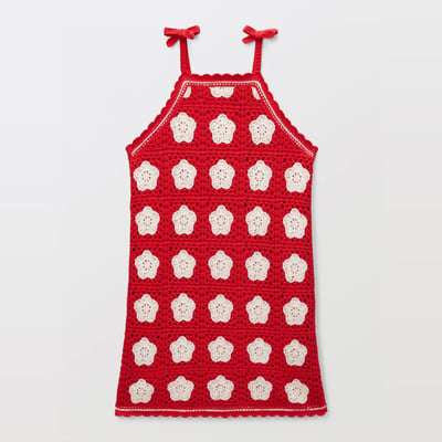Robe en crochet avec doublure MONOPRIX