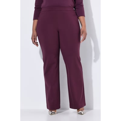 Pantalon droit et large à ceinture élastique ULLA POPKEN