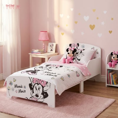 Lit enfant Minnie - MDF blanc EDEN