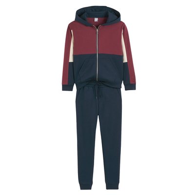 Set aus Kapuzensweatjacke und Jogginghose LA REDOUTE COLLECTIONS
