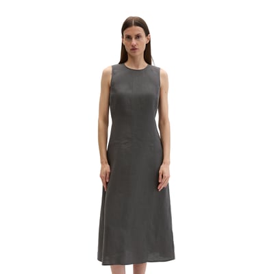 Robe en lin shaped avec fermeture éclair sans couture MARC O'POLO