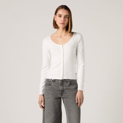 T-shirt boutonné manches longues LEVI'S