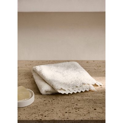 Serviette toilette dentelle MANGO HOME