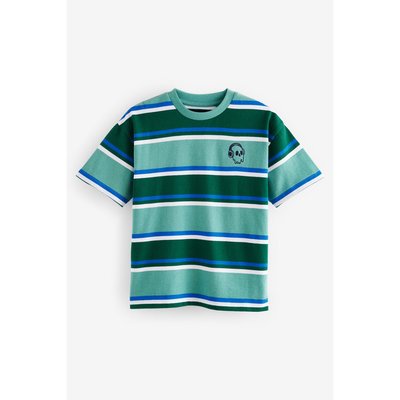 T-shirt rayé manches courtes épais NEXT