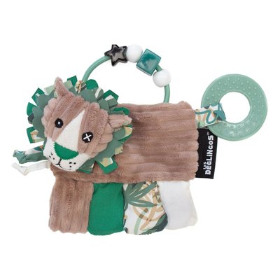 Hochet d'activités Jélékros le Lion LES DEGLINGOS