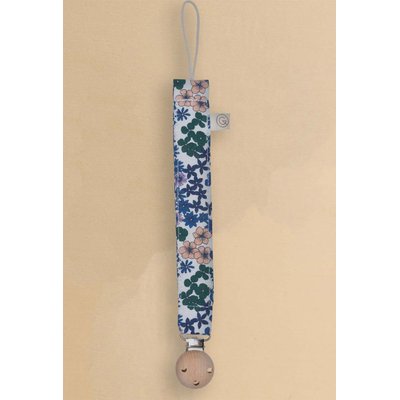 Accroche tétine en coton imprimé, Flower GABRIELLE PARIS