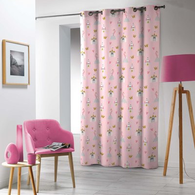 Rideau a oeillets Microfibre Little Princess DOUCEUR D'INTÉRIEUR