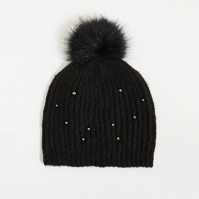 Bonnet pompon GRAIN DE MALICE