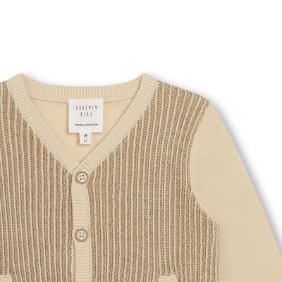 Cardigan en tricot boutonné CARREMENT BEAU