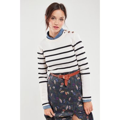 Pull marin rayé en laine ARMOR-LUX