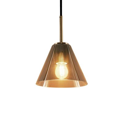 Suspension design en verre fumé – SOLIRIA KOSILUM
