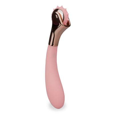 Vibromasseur puissant avec roulette de Wartenberg LOVE AND VIBES