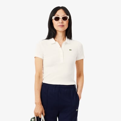 Polo L.12.D slim fit coton côtelé LACOSTE