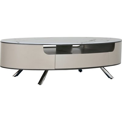 Table basse élégante en marbre et acier minimaliste RECOLLECTION
