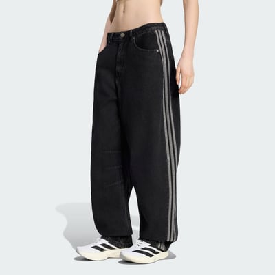 Pantalon Barrel En Denim Taille Haute adidas Originals