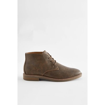 Bottines chukka à lacets et bout rond NEXT