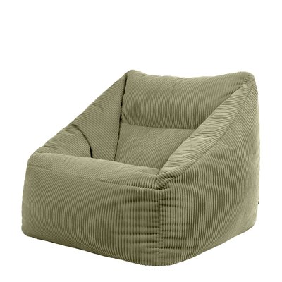 Pouf fauteuil velours côtelé Oeko-Tex® - MORGAN ICON