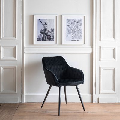 Chaise en velours, BERTILLE HAPPY GARDEN
