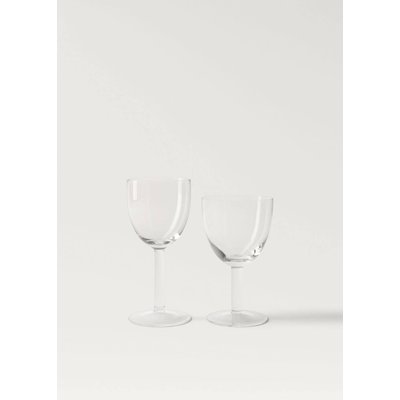 Grand verre à pied en verre soufflé à la main MANGO HOME