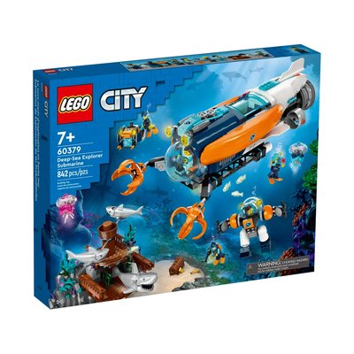 City Le sous-marin d'exploration en eaux profondes LEGO