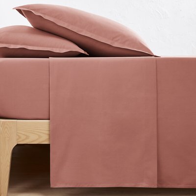 Drap plat uni en percale de coton bio Scenario LA REDOUTE INTERIEURS
