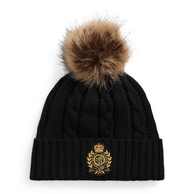 Mütze mit Pompon LAUREN RALPH LAUREN