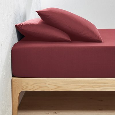 Drap housse 30% coton recyclé bonnet 25, Scenario LA REDOUTE INTERIEURS