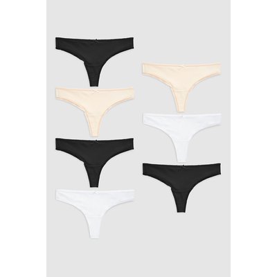 Culottes en microfibre coupe string, lot de 7 NEXT
