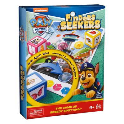 Finders seekers - jeu de rapidité visuelle la pat' patrouille SPIN MASTER