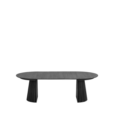 Table à manger extensible 4 à 10 personnes 120-240x120cm en bois- OSAKA HOUSE NORDIC