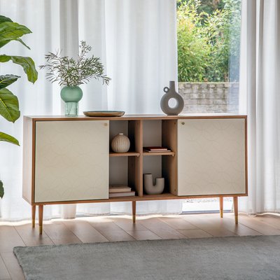 Thane Oak Embossed Sideboard SO'HOME