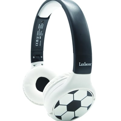 Casque 2 en 1 Bluetooth® et Filaire confortable et pliable Football LEXIBOOK