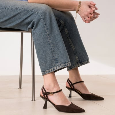 Escarpin en cuir ALWENA ERAM