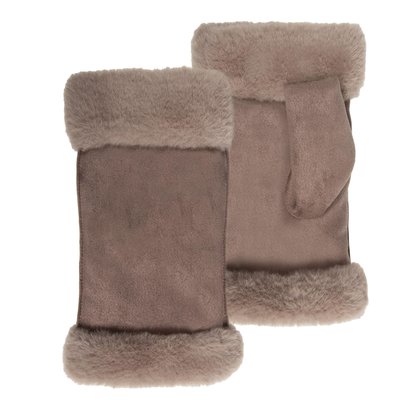 Mitaines chauds, doublés imitation fourrure, taille unique ISOTONER
