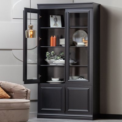Vitrine en pin massif Organize BEPUREHOME