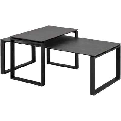 Lot de 2 tables basses céramique BANJOLE RECOLLECTION