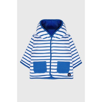 Veste réversible molletonnée en coton épais BABY ARMOR-LUX