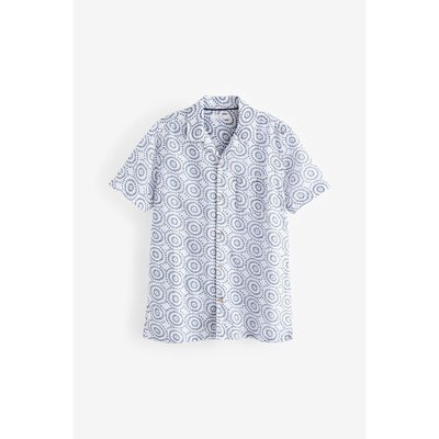 Chemise manches courtes avec imprimé texturé NEXT