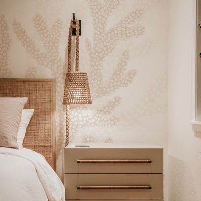 Papier peint panoramique Corail, Beige 150 x 250cm ACTE DECO