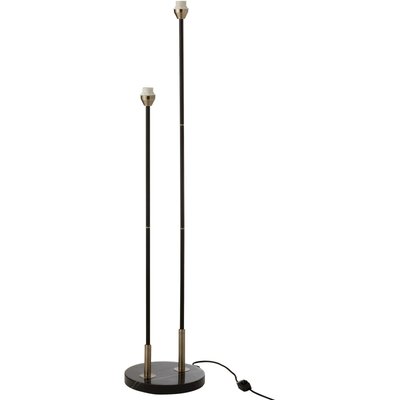 Lampadaire en acier, base marbre, Monroe RECOLLECTION