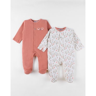 Lot de 2 Pyjamas bébé, Jersey NOUKIE'S