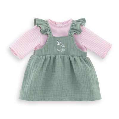 Robe à Volants & T-Shirt Bords de Loire pour poupon 42 cm COROLLE
