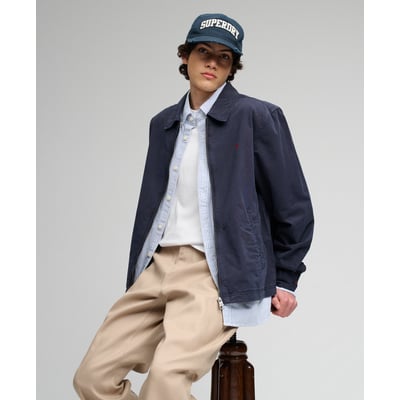 Veste Harrington Preppy Légère Coupe Décontractée SUPERDRY