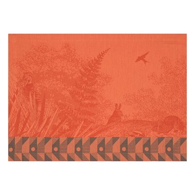 Set de table en Coton, FORÊT ENCHANTÉE LE JACQUARD FRANCAIS