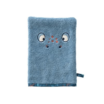 Gant de toilette Nude HAPPYFUL CARRE BLANC