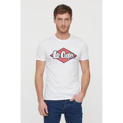 T-shirt manches courtes coton col rond AZZIK LEE COOPER